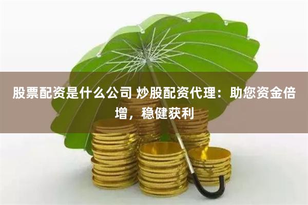股票配资是什么公司 炒股配资代理：助您资金倍增，稳健获利